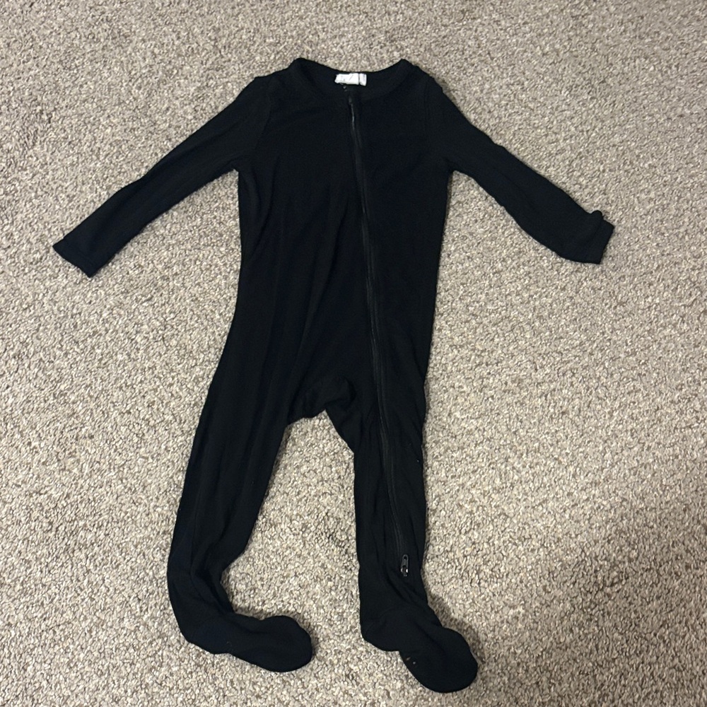 Angel Dear Black Kids Footie One Piece